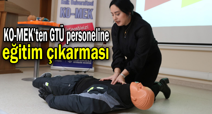 KO-MEK’ten GTÜ personeline eğitim çıkarması