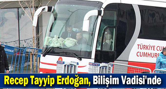 Recep Tayyip Erdoğan, Bilişim Vadisi'nde