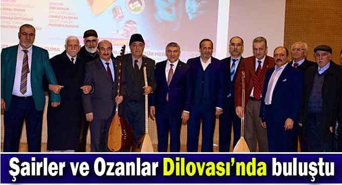 Şairler ve Ozanlar Dilovası’nda buluştu