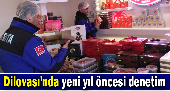 Dilovası'nda yeni yıl öncesi denetim