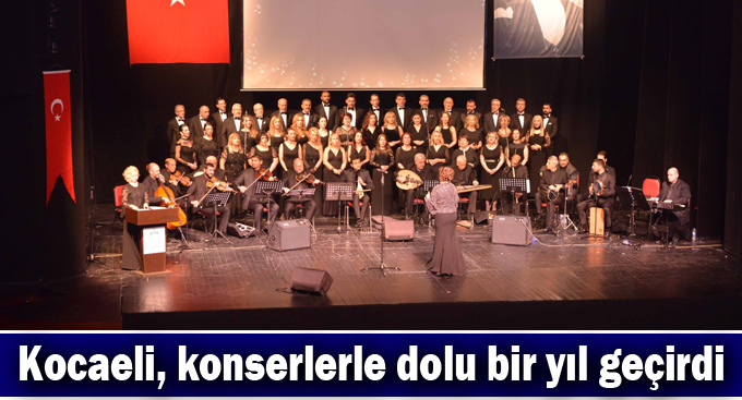 Kocaeli, konserlerle dolu bir yıl geçirdi