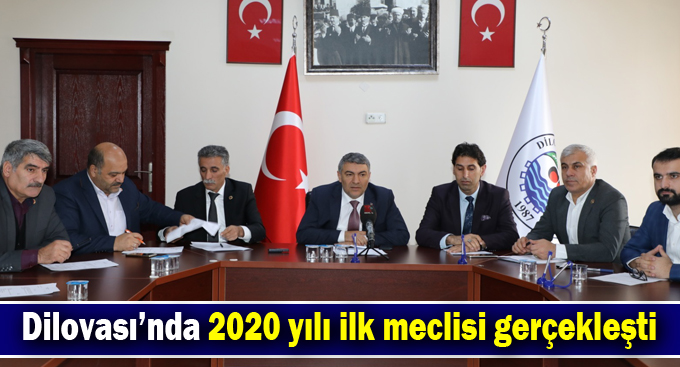 Dilovası’nda 2020 yılı ilk meclisi gerçekleşti