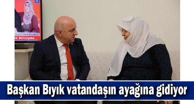 Bıyık vatandaşın ayağına gidiyor