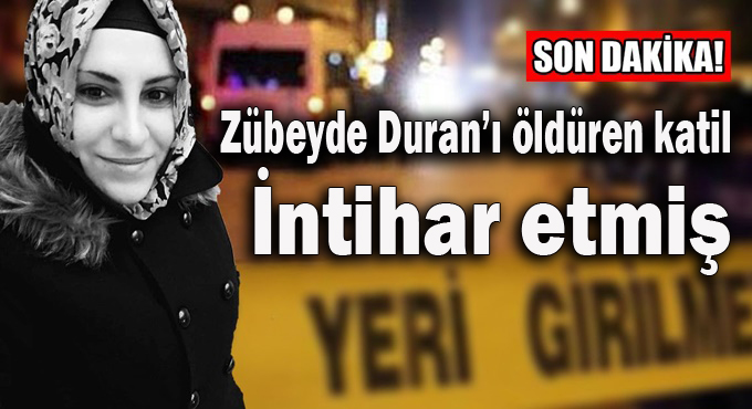 Genç kadını öldürdükten sonra intihar etmiş!