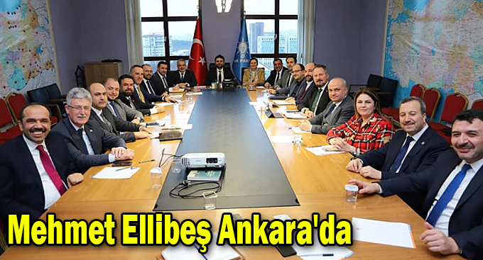 Mehmet Ellibeş Ankara'da