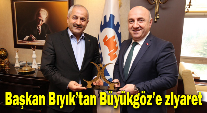 Başkan Büyükgöz’e  Konuk Başkanlar