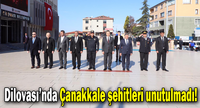 Dilovası’nda Çanakkale şehitleri unutulmadı!