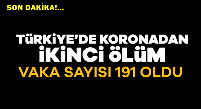 Bakan Koca açıkladı; Sayı 191 oldu!