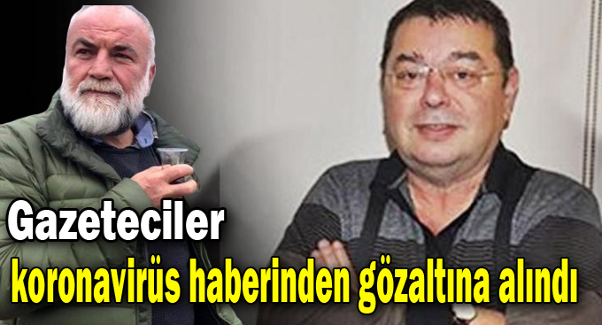 İzmitli gazeteciler gözaltına alındı