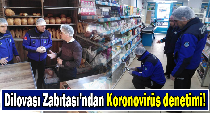 Dilovası Zabıtası’ndan Koronovirüs denetimi!