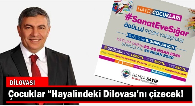 Çocuklar “Hayalindeki Dilovası’nı çizecek!