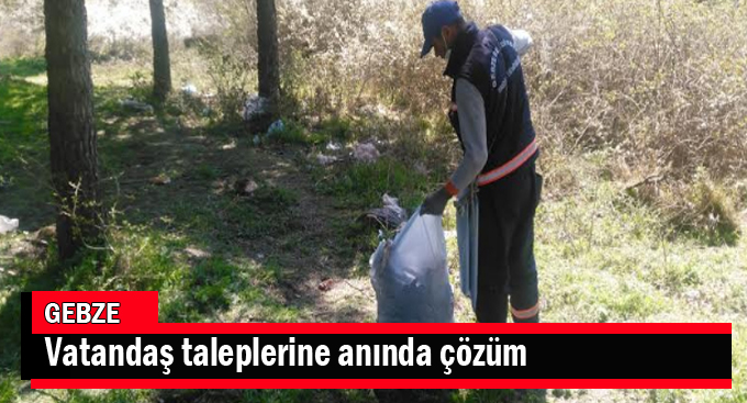 Gebze’de Vatandaş Taleplerine Anında Çözüm