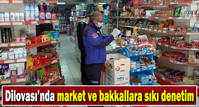 Dilovası’nda market ve bakkallara sıkı denetim