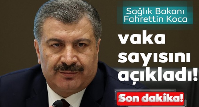 Son 24 saatte 3 bin 122 yeni vaka