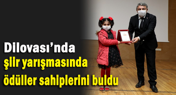 Dilovası’nda en güzel şiiri onlar okudu!