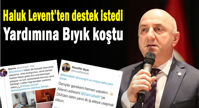 Başkan Bıyık duyarsız kalmadı!