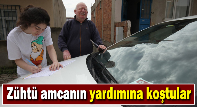 Gebze Belediyesi Zühtü amcanın yardımına koştu