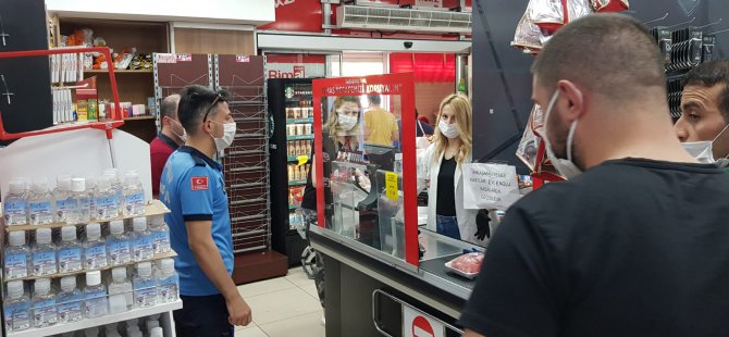 Büyükşehir’den sosyal mesafe ve maske fiyatı denetimi