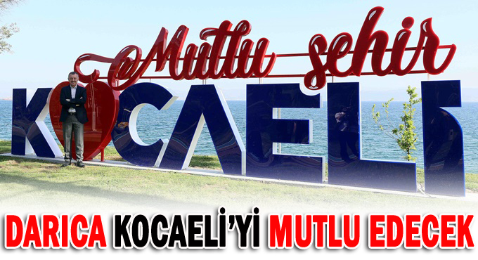 Darıca Sahil Parkı bölgenin cazibe merkezi olacak