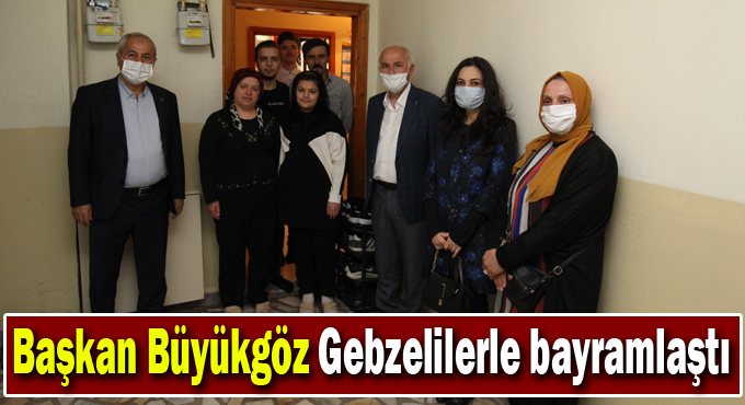 Başkan Büyükgöz Gebzelilerle Bayramlaştı