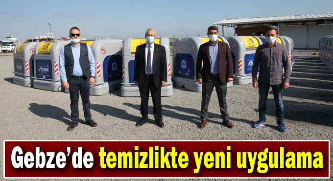 Başkan Büyükgöz Talimat Verdi;Gebze’de Temizlikte Yeni Uygulama