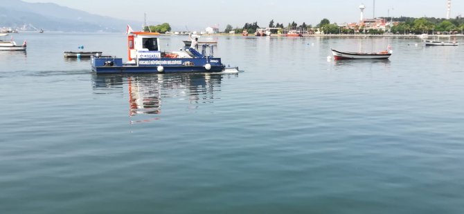 İzmit Körfezi atıklardan temizleniyor