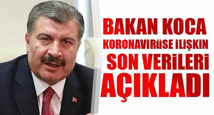 Sağlık Bakanı Koca açıkladı!