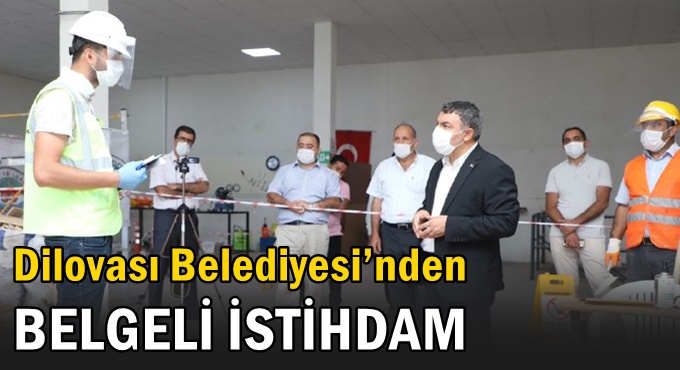 Dilovası Belediyesi’nden belgeli istihdam