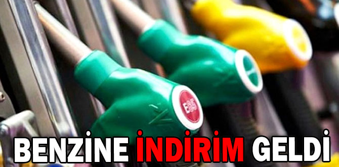 Benzine indirim geldi!