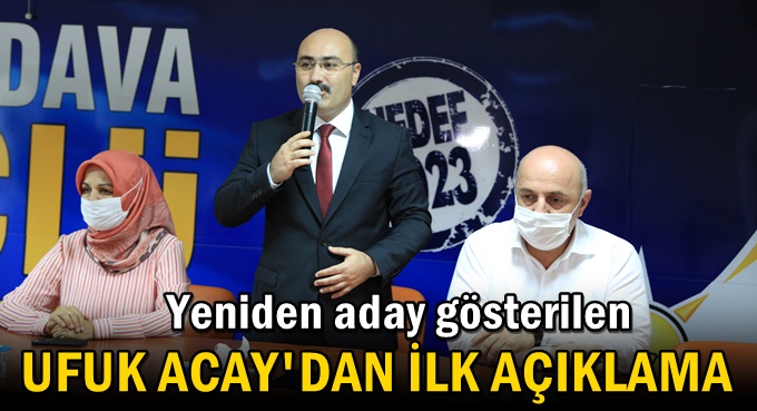 Başkan Acay,“Onurlu görev aldığımızın farkındayız”