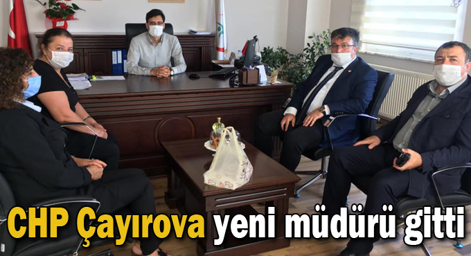 CHP Çayırova yeni müdürü gitti