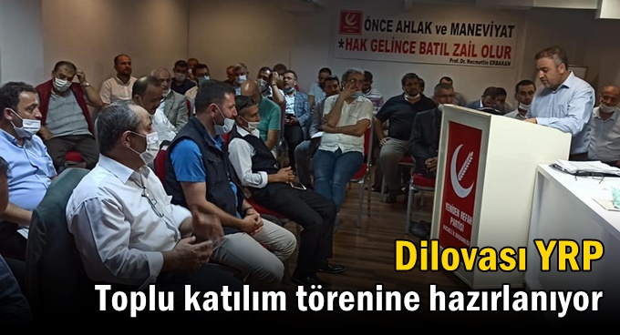 YRP Dilovası, toplu katılım törenine hazrılanıyor