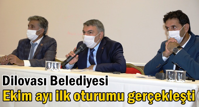 Dilovası Belediye Meclisi Ekim ayı ilk oturumu gerçekleşti