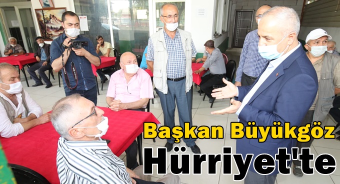 Başkan Büyükgöz Hürriyet Mahallesi’nde