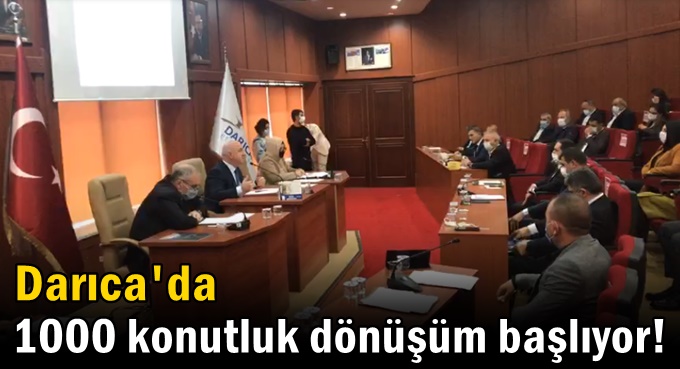 Darıca’da kentsel dönüşüm start aldı!