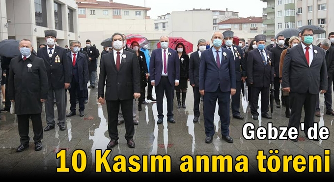 Atamız Gebze'de anıldı