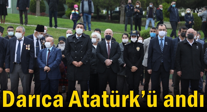 Darıca Atatürk’ü andı