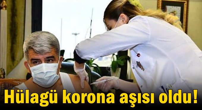 Rektör Hülagü korona aşısı oldu!