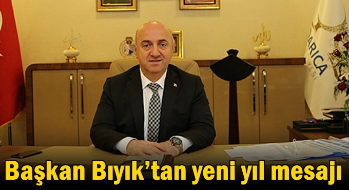 Başkan Bıyık’tan yeni yıl mesajı