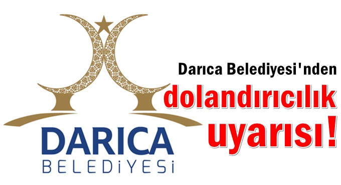 Darıca Belediyesi'nden vatandaşa uyarı!