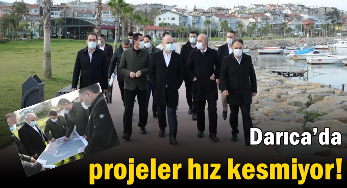 Darıca’da projeler hız kesmiyor!