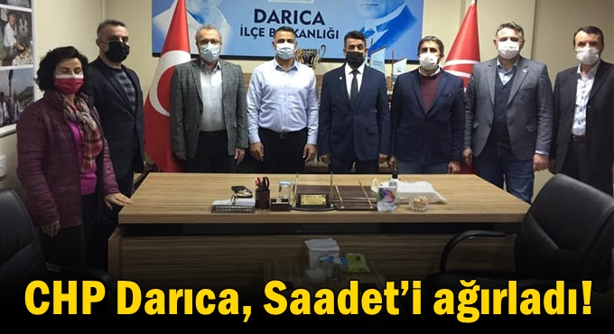 CHP Darıca, Saadet’i ağırladı!