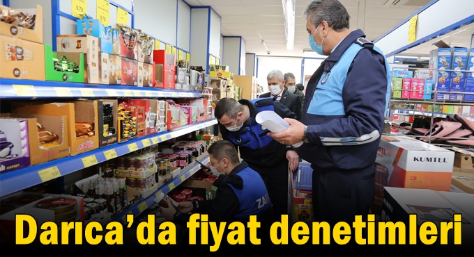 Darıca’da fiyat denetimleri