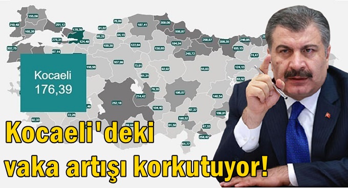 Kocaeli'de korkutan artış!