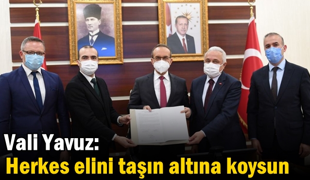 Yavuz: Herkes elini taşın altına koysun