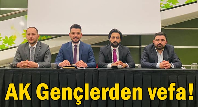 AK Gençlerden vefa!