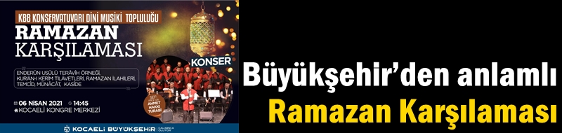 Büyükşehir’den anlamlı Ramazan Karşılaması