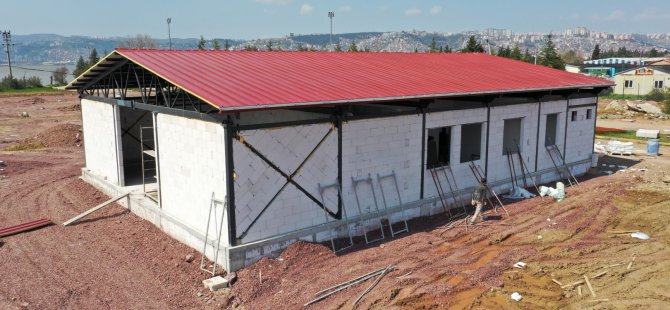 Çocuk Trafik Eğitim Parkı yapı inşası tamamlandı