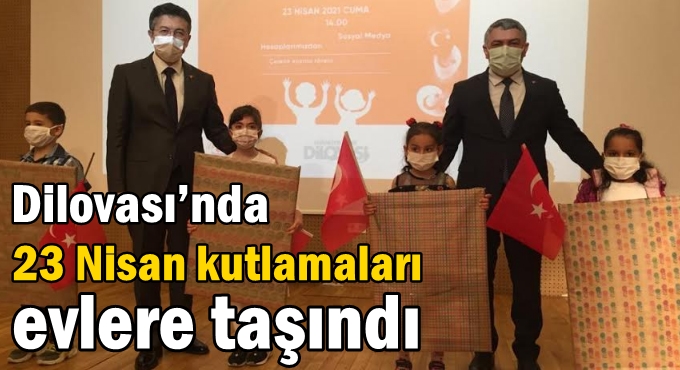 Dilovası’nda 23 Nisan kutlamaları evlere taşındı