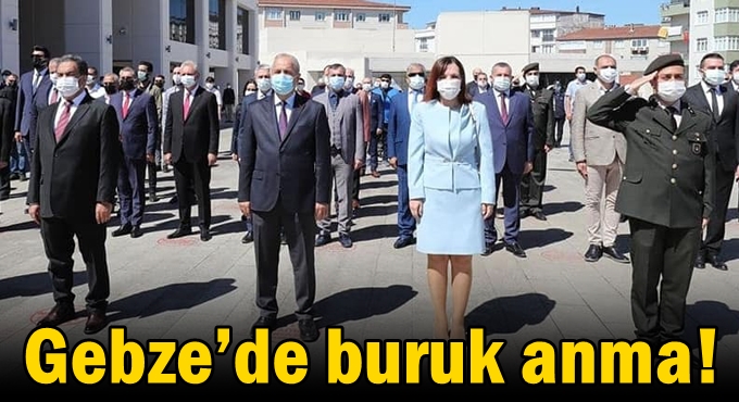 Gebze’de buruk anma!